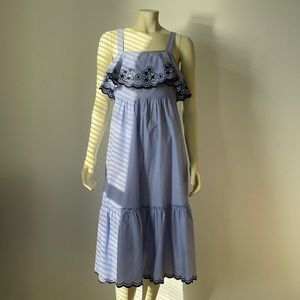 Kate Spade Embroidered Patio Dress